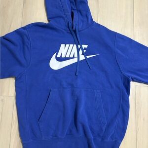 Blue Nike hoodie